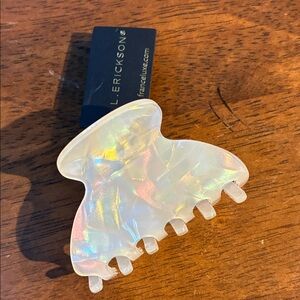 L. Erickson Iridescent Hair Claw Clip 💕